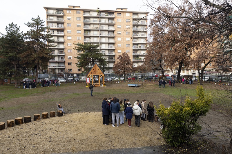 2025_12_17 inaugurazione giardino della scuola elementare Don Milani