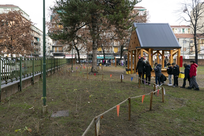 2025_12_17 inaugurazione giardino della scuola elementare Don Milani