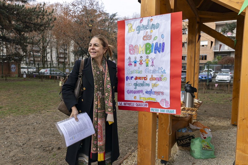 2025_12_17 inaugurazione giardino della scuola elementare Don Milani