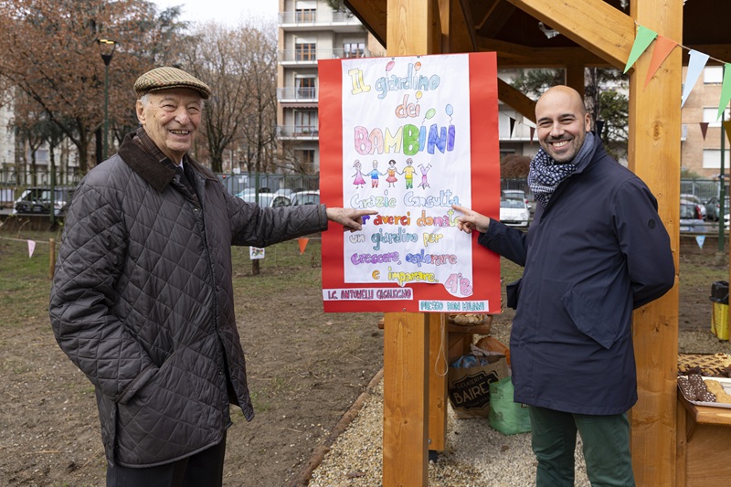 2025_12_17 inaugurazione giardino della scuola elementare Don Milani