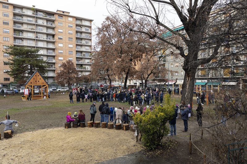 2025_12_17 inaugurazione giardino della scuola elementare Don Milani